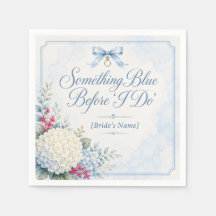 Something Blue Bröllopsdusch | Blå Hortensia