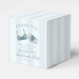 Something Blue Lingerie Bachelorette Party Dessert Presentaskar