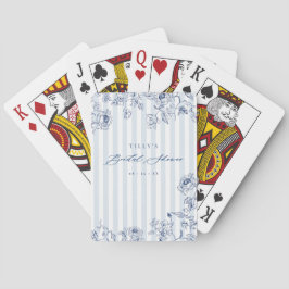 Something Blue Playing Cards Bridal Shower Game Casinokort