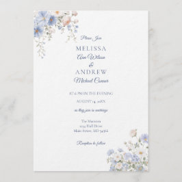 Something Blue Wedding Invitation Suite Inbjudningar