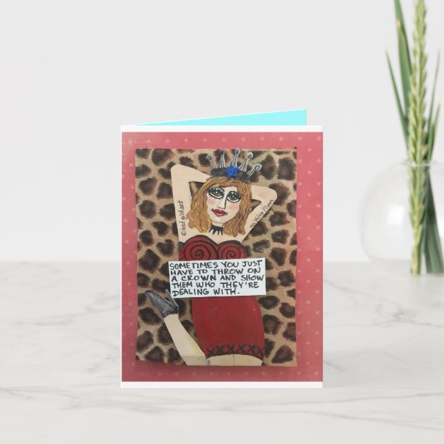 SOMETIMER DU BARA MÅSTE KORT (Framsida)