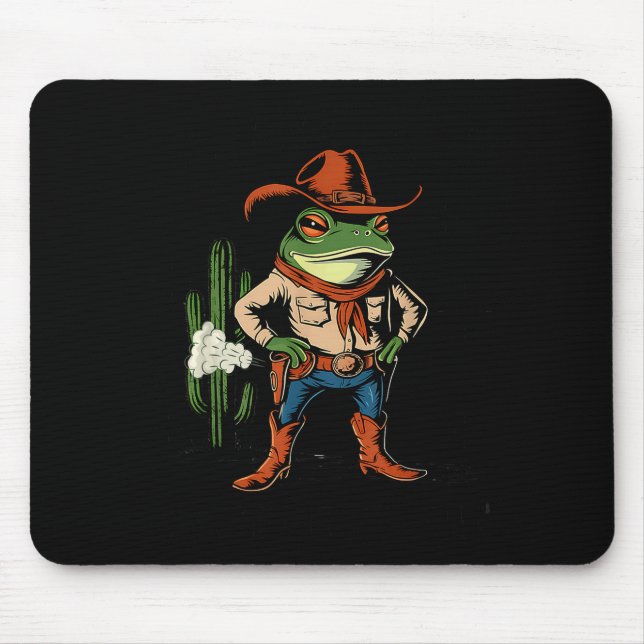 Sometimes I Just Be Farting Funny Cowboy Frog  Musmatta (Framsidan)