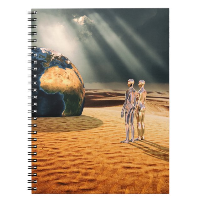 Somewhere Else – Facing the World Anteckningsbok (Framsidan)