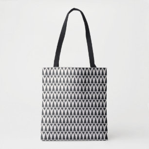 Sömlös Abstrakt Geometric Modern Mönster Tygkasse