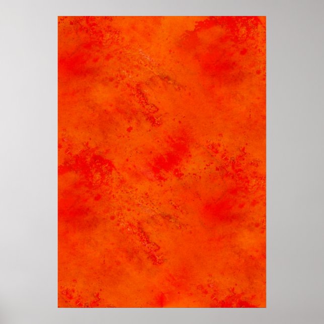 Sömlös Abstrakt i Struktur, Orange och Poster (Framsidan)