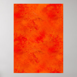 Sömlös Abstrakt i Struktur, Orange och Poster
