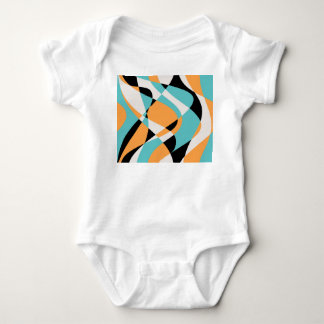 Sömlös abstrakt Vinkarare Mönster T Shirt