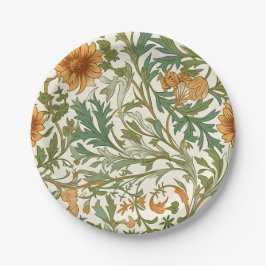 Sömlös Arts and Crafts-stil upprepad mönster