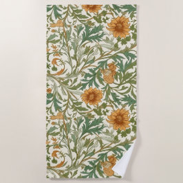 Sömlös Arts and Crafts-stil upprepande mönster