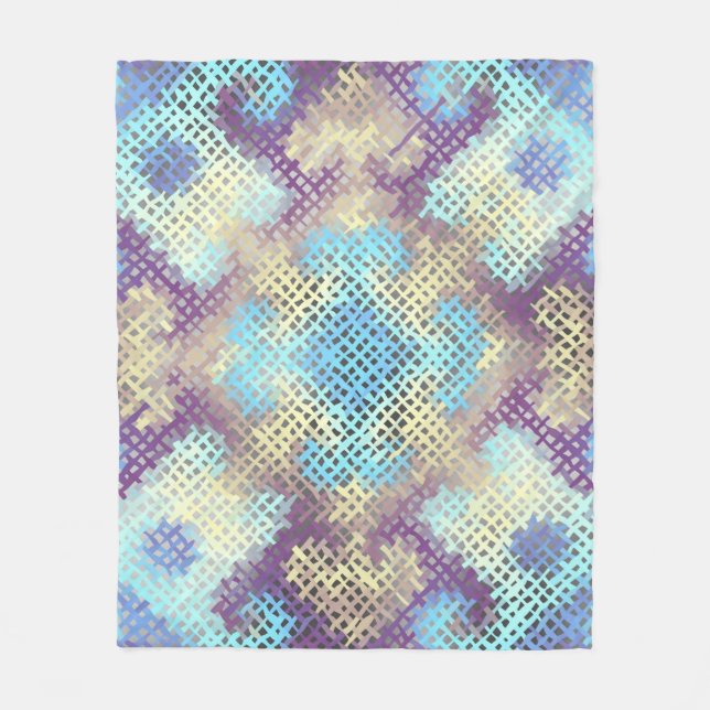Sömlös bakgrund mönster. Imitation av en textur Fleecefilt (Framsidan)
