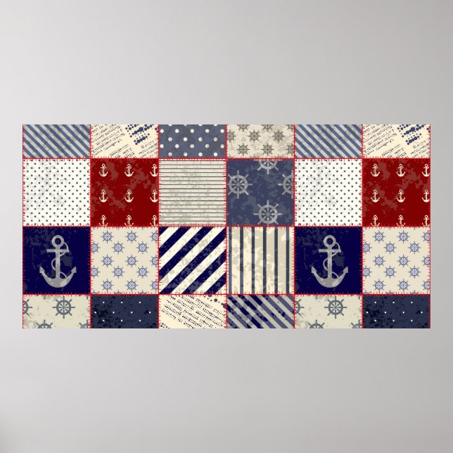 Sömlös bakgrund mönster. Kommer att brista oupphör Poster (Framsidan)