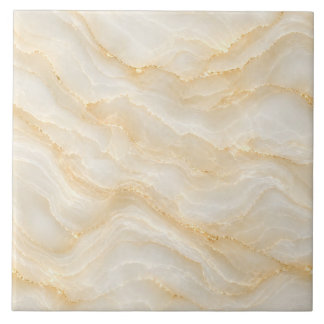 Sömlös Beige Guld Marmor Onyx Mönster Kakelplatta