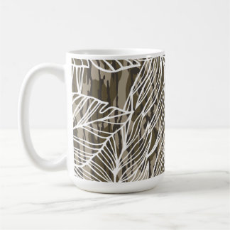 Sömlös Botanisk Bottom Lands Kamouflage Kaffemugg