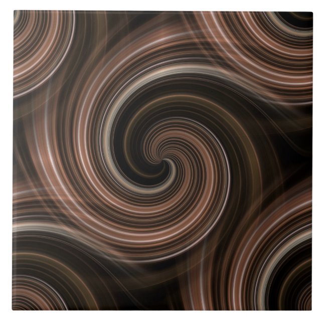 Sömlös bricka av keramiskt material kakelplatta (Framsidan)