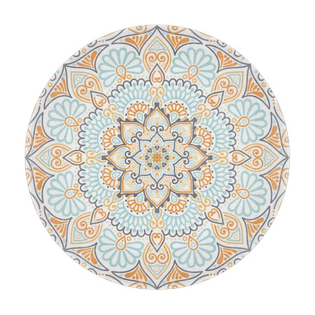 Sömlös bricka mönster: dekorativ, mångsidig design (Framsidan)