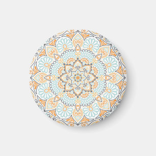 Sömlös bricka mönster: dekorativ, mångsidig design magnet