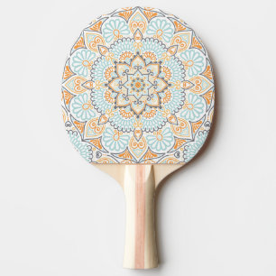 Sömlös bricka mönster: dekorativ, mångsidig design pingisracket