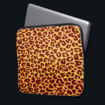 Sömlös djuravtryck päls av leopard laptop sleeve<br><div class="desc">Art Djurhud struktur-bakgrund</div>