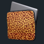 Sömlös djuravtryck päls av leopard laptop sleeve<br><div class="desc">Art Djurhud struktur-bakgrund</div>