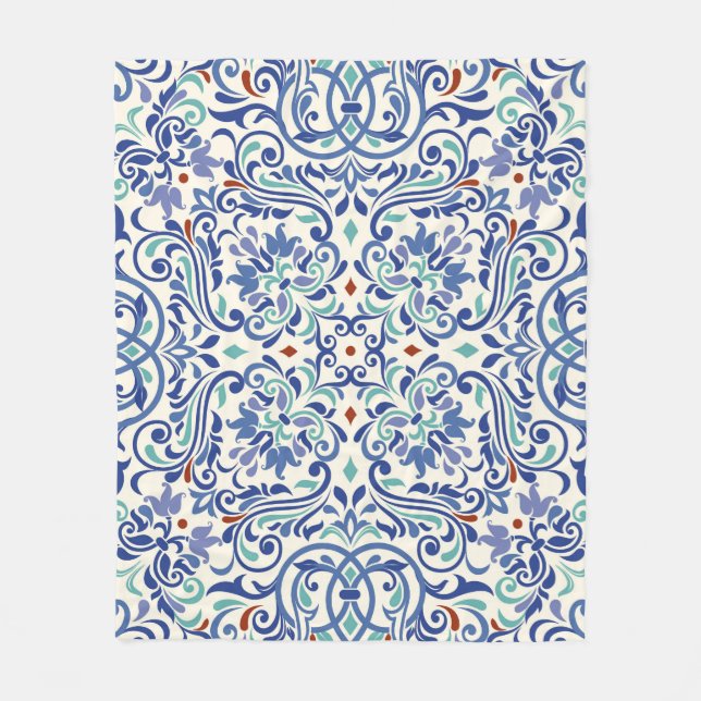 Sömlös, färglös mönster. Oändlös mönster Fleecefilt (Framsidan)