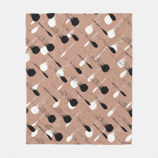 Sömlös färglös vattenfärg mönster fleecefilt