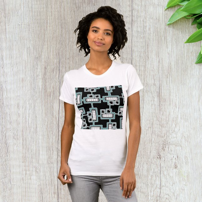 Sömlös Futuristiska Womens T-Shirt (Skapare uppladdad)