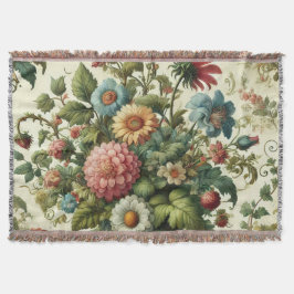 Sömlös Garden Design Filt