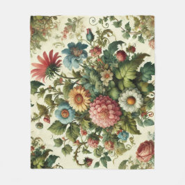 Sömlös Garden Design Fleecefilt