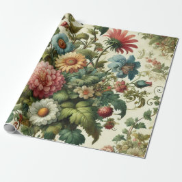 Sömlös Garden Design Presentpapper