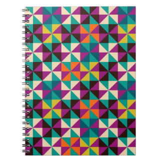 Sömlös geometrisk, modern Mönster-design. Anteckningsbok