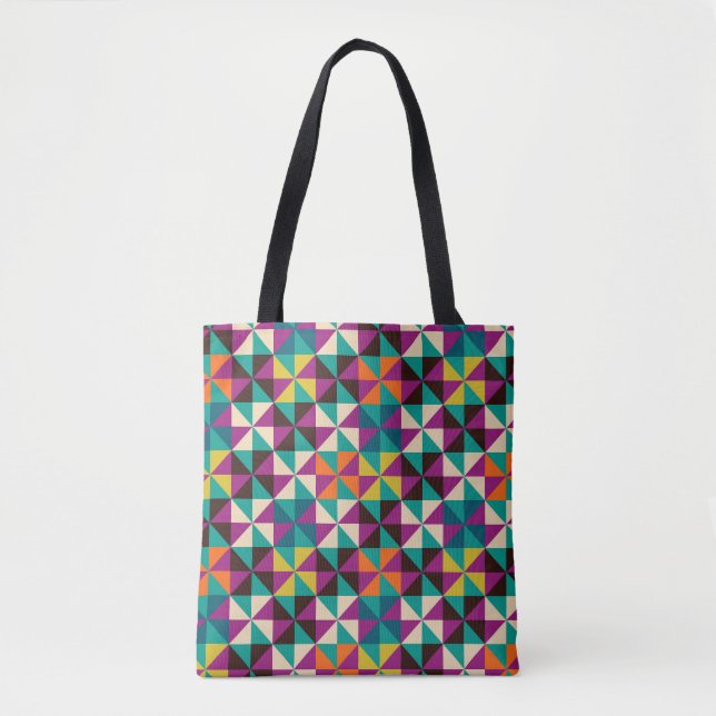 Sömlös geometrisk, modern Mönster-design. Tygkasse (Framsida)