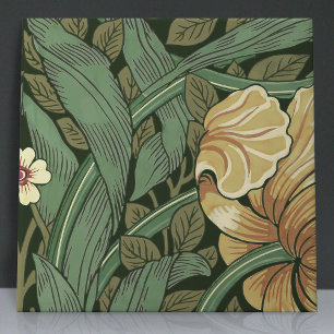 Sömlös Gult 3 av 12 Grönt Kakelplatta