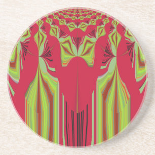 Sömlös Hakuna Matata-design Underlägg Sandsten