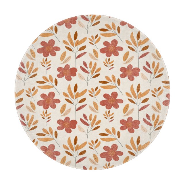 Sömlös höst, Blommönster (Framsidan)