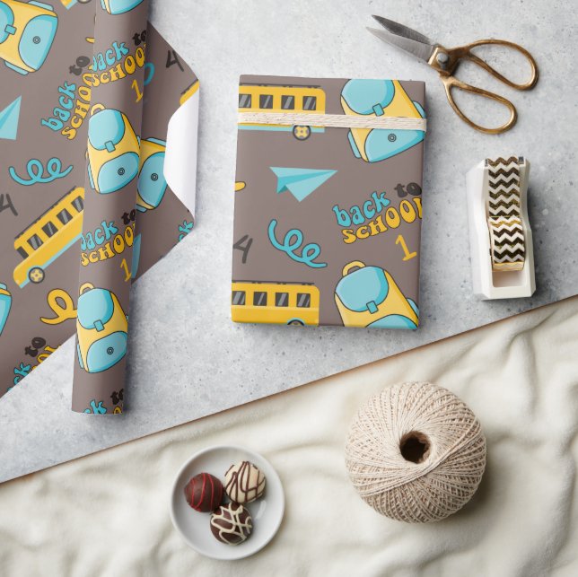 Sömlös inkapsling Papper: Första Klass-skolan Presentpapper (Hantverk)