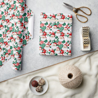 Sömlös juldag i Mönster Presentpapper