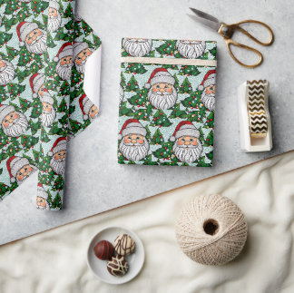 Sömlös juldag i Mönster Presentpapper