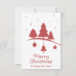 Sömlös julillustration. kort