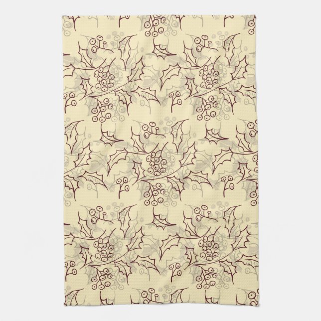 Sömlös konstruktion av hjullbär kökshandduk (Vertikal)