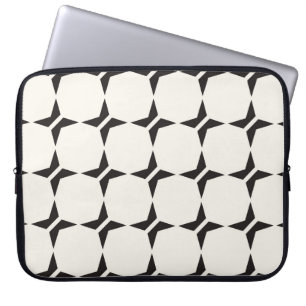 Sömlös lattice mönster. Modern snyggt struktur. Laptop Fodral