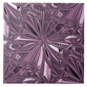 Sömlös lavender Ceramic Tile Kakelplatta