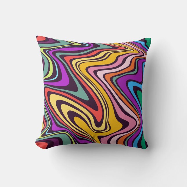 Sömlös Marble Struktur Dekorativ kudde (Framsida)