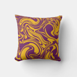 Sömlös Marble Struktur Dekorativ kudde