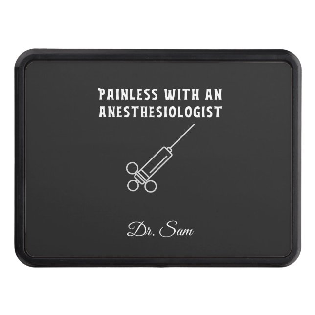 Sömlös med anestesiolog, anestesiologi dragkroksskydd (Framsidan)