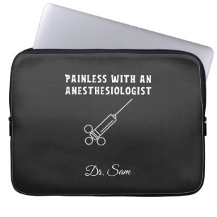 Sömlös med anestesiolog, anestesiologi laptop fodral