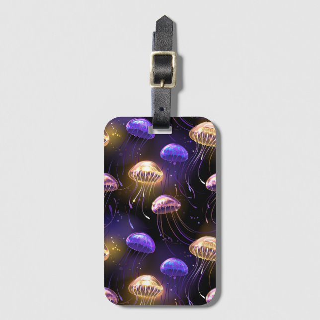 Sömlös med glättande maneter bagagebricka (Framsida vertikal)