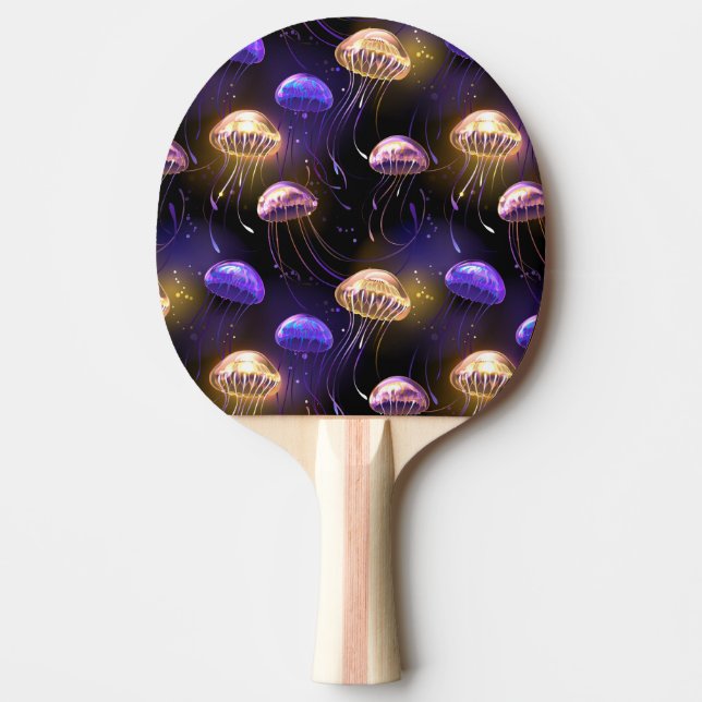 Sömlös med glättande maneter pingisracket (Framsidan)