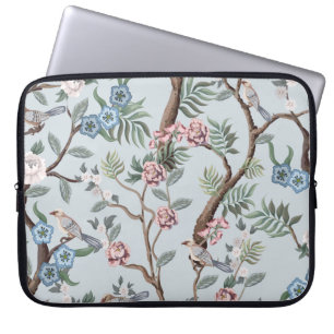 Sömlös mönster i Chinoiserie stil med peonier Laptop Fodral