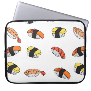 sömlös mönster i Sushi Laptop Fodral