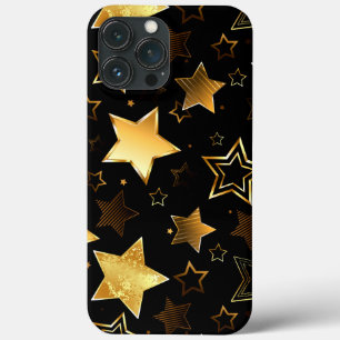 Sömlös mönster med Golden Stars